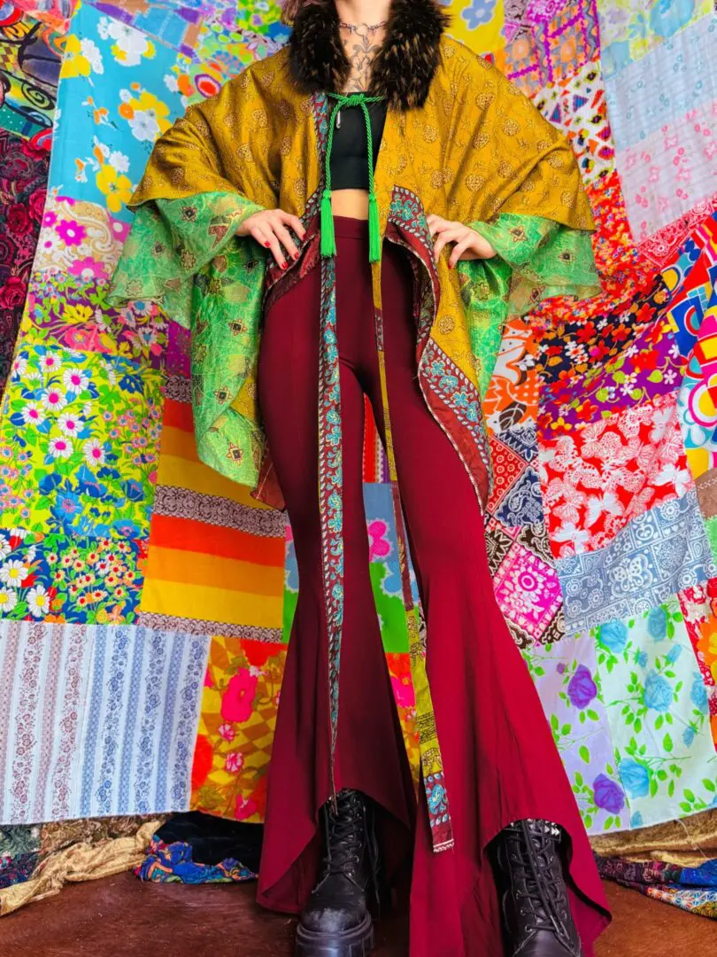 OOAK Layered Floof Cape - OSFM