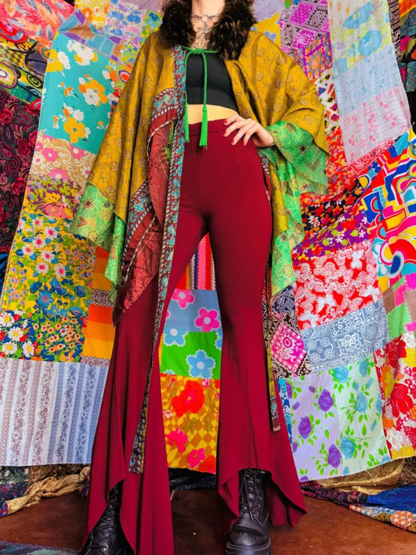 OOAK Layered Floof Cape - OSFM