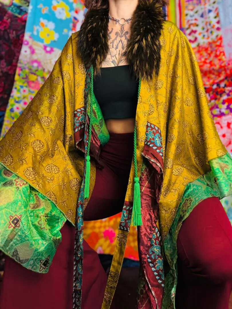 OOAK Layered Floof Cape - OSFM