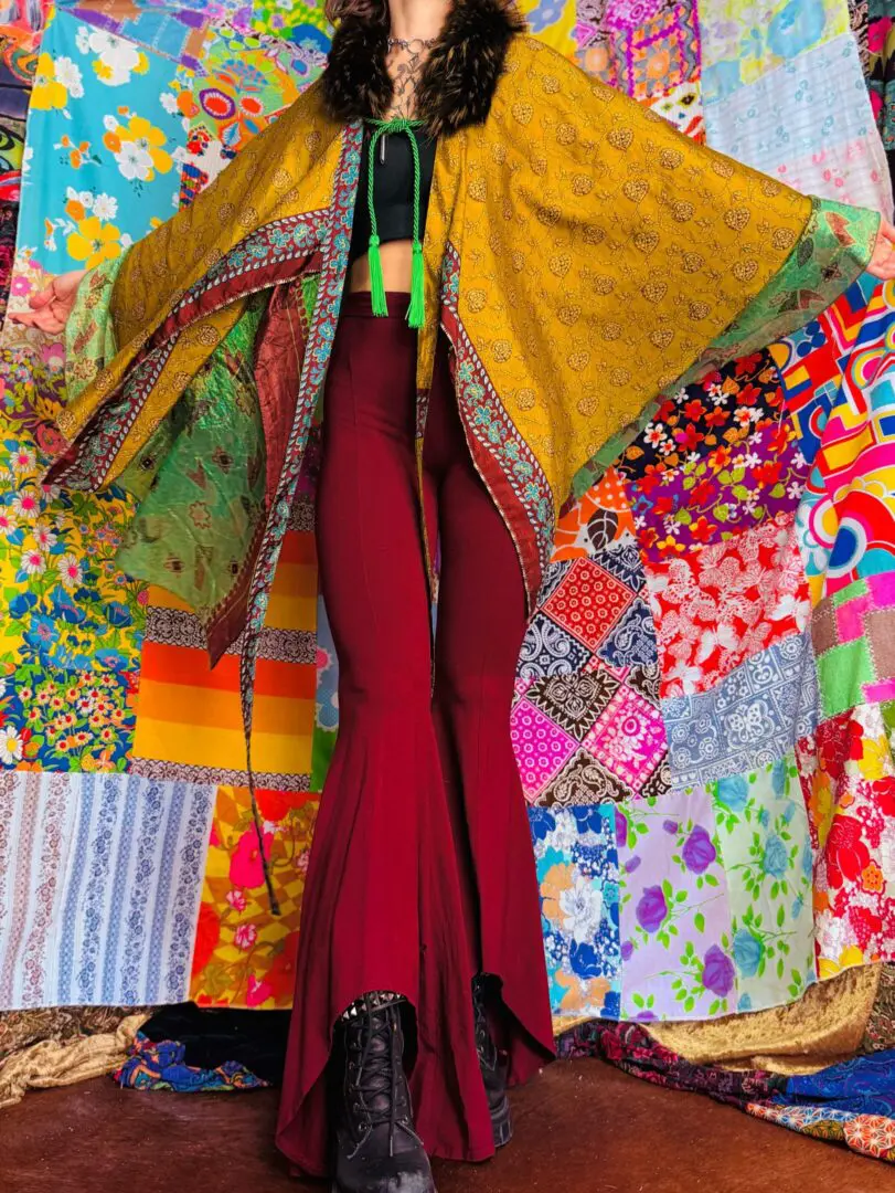 OOAK Layered Floof Cape - OSFM