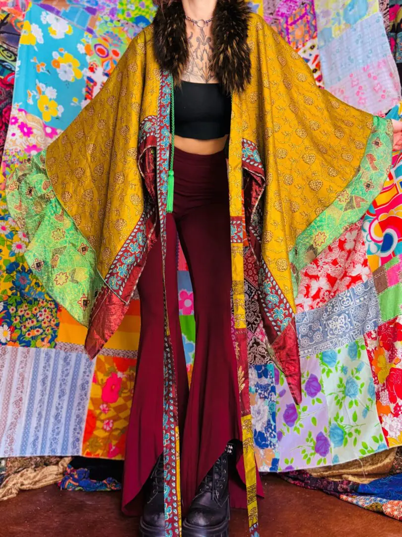 OOAK Layered Floof Cape - OSFM