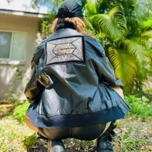 OOAK Funktion 3.0 Leather Bomber - M
