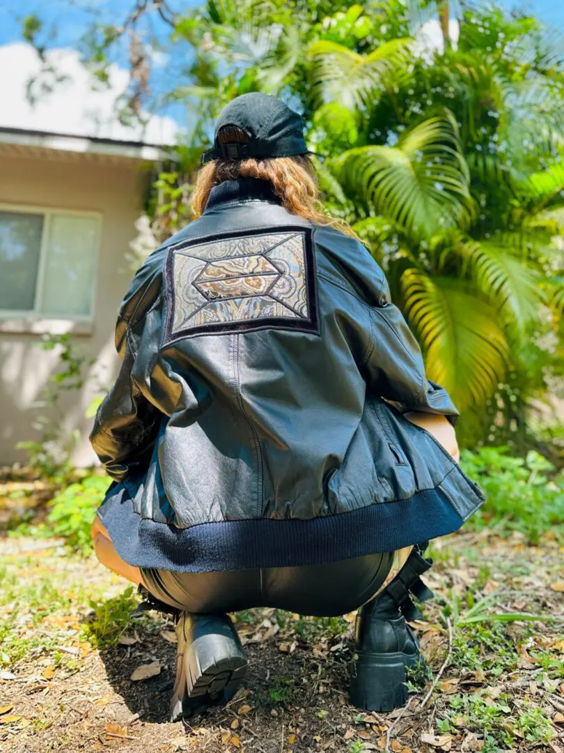 OOAK Funktion 3.0 Leather Bomber - M