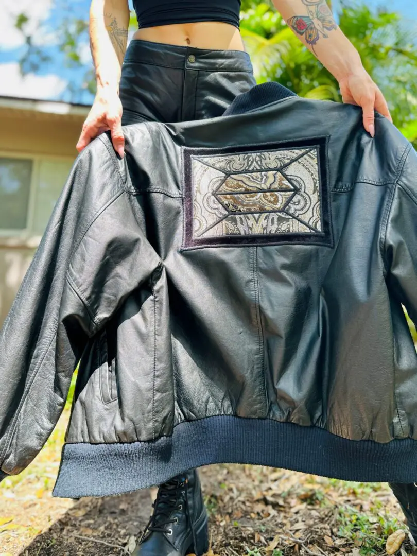 OOAK Funktion 3.0 Leather Bomber - M