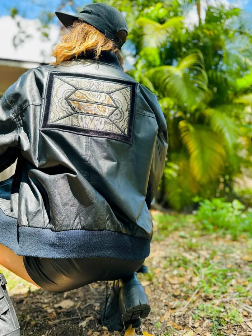 OOAK Funktion 3.0 Leather Bomber - M