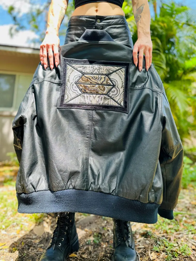 OOAK Funktion 3.0 Leather Bomber - M